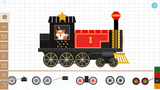 Christmas Train Game For Kids screenshot