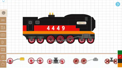 Christmas Train Game For Kids screenshot
