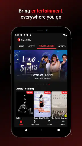Cignal Play screenshot