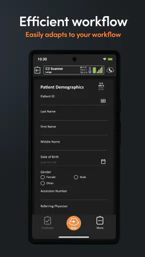 Clarius Ultrasound App screenshot