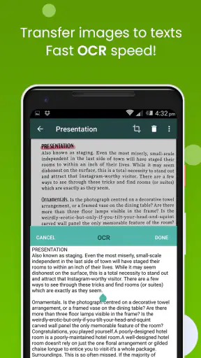 Clear Scan - PDF Scanner App screenshot