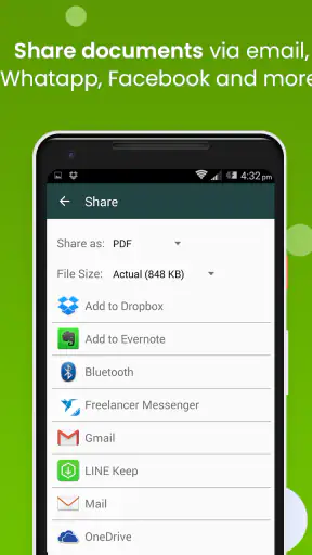 Clear Scan - PDF Scanner App screenshot