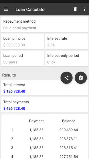 ClevCalc - Calculator screenshot