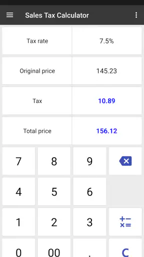 ClevCalc - Calculator screenshot