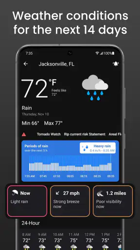 Clime: Weather Radar Live screenshot