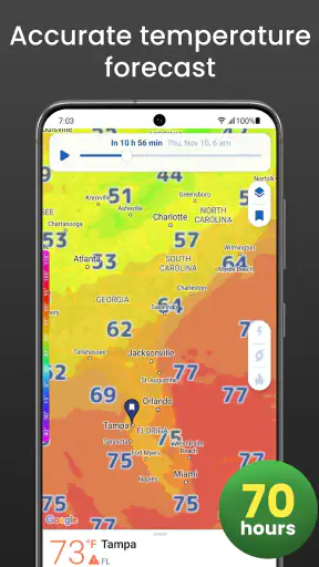 Clime: Weather Radar Live screenshot