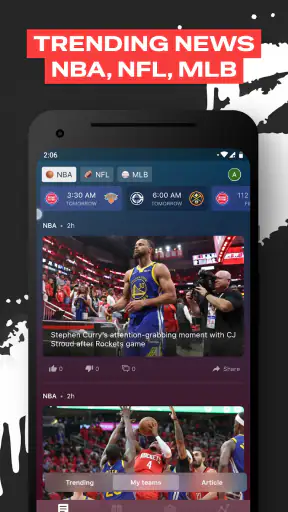 ClutchPoints – NBA, NFL, MLB screenshot