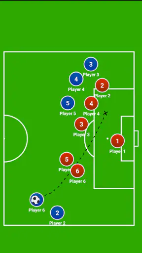 Coach Tactic Board: Soccer screenshot