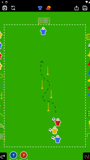 Coach Tactic Board: Soccer screenshot