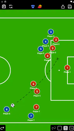 Coach Tactic Board: Soccer screenshot