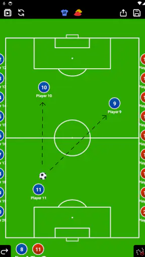 Coach Tactic Board: Soccer screenshot