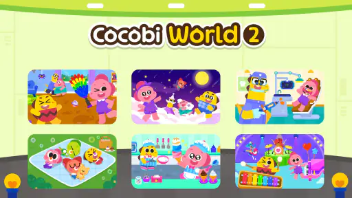 Cocobi World 2 -Kids Game Play screenshot