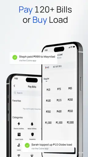 Coins: Crypto, Padala & Bayad screenshot