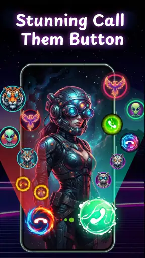 Color Phone: Call Screen Theme screenshot
