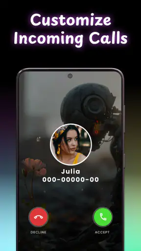Color Phone: Call Screen Theme screenshot