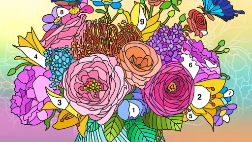 Coloring Book: Color by Number screenshot