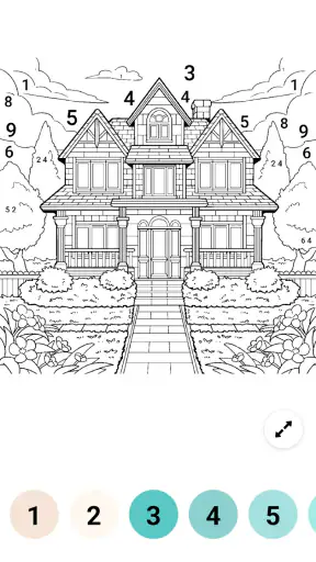 Coloring Book-lake colouring screenshot