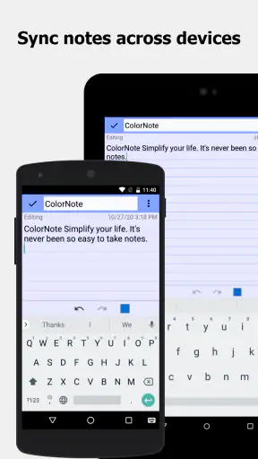 ColorNote Notepad Notes screenshot