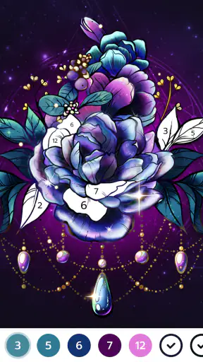 Colorswipes® - Color by Number screenshot