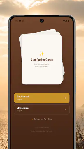 Comforting Cards screenshot