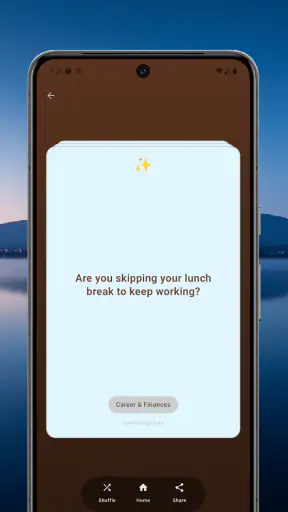 Comforting Cards screenshot