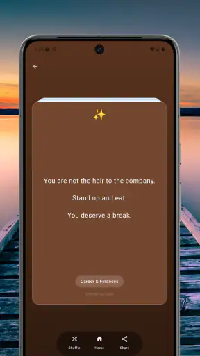 Comforting Cards screenshot