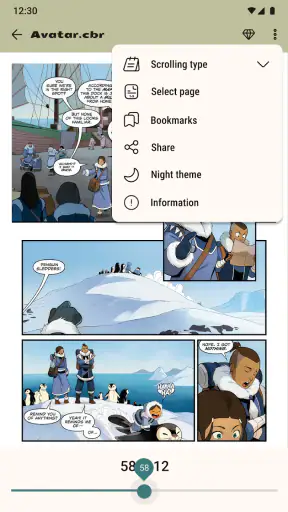 Comic Book Reader (cbz/cbr) screenshot
