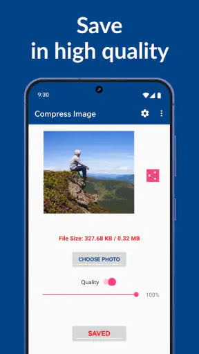 Compress Image Size In kb & mb screenshot
