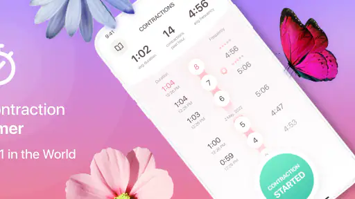 Contraction Timer & Counter 9m screenshot