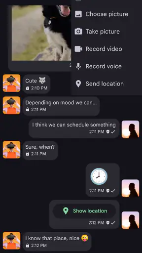 Conversations (Jabber / XMPP) screenshot