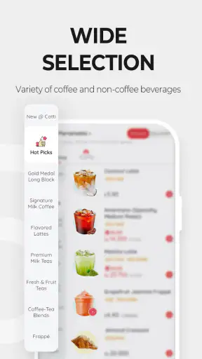 Cotti Coffee AP screenshot