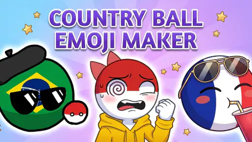Country Ball Emoji Maker screenshot