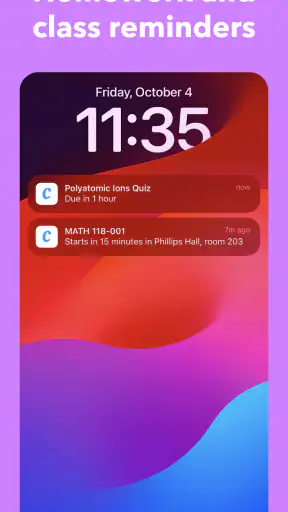 Coursicle screenshot