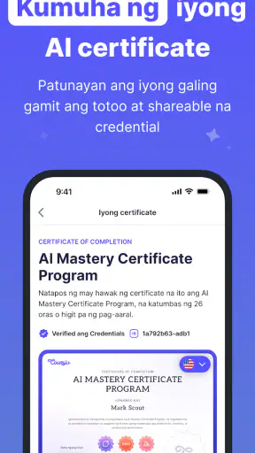 Coursiv: Mastery ng AI Tools screenshot