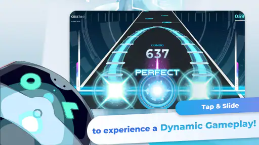 COXETA - Dual Lane Music Game screenshot