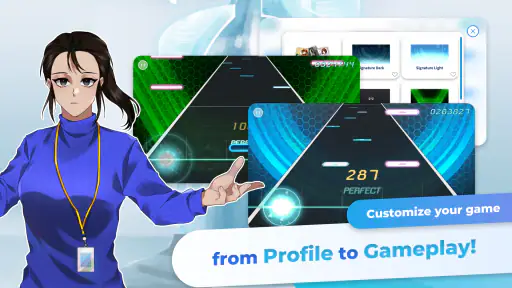 COXETA - Dual Lane Music Game screenshot