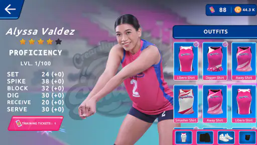 Creamline Good Vibes Smash screenshot