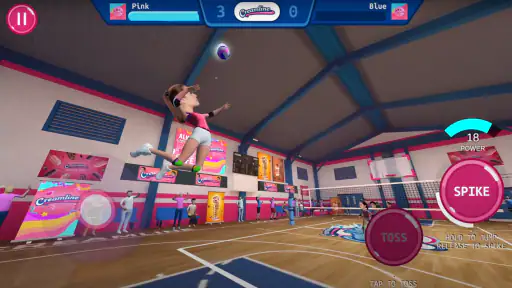 Creamline Good Vibes Smash screenshot