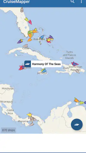 CruiseMapper screenshot