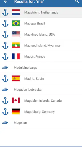 CruiseMapper screenshot