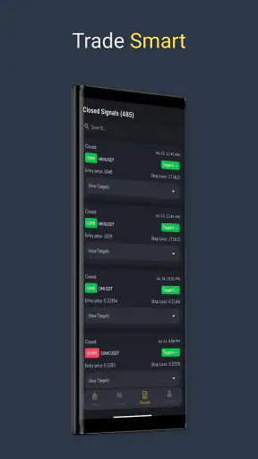 Crypto Signals Golden screenshot