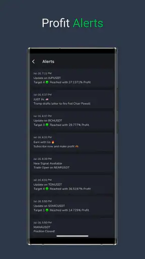 Crypto Signals Golden screenshot