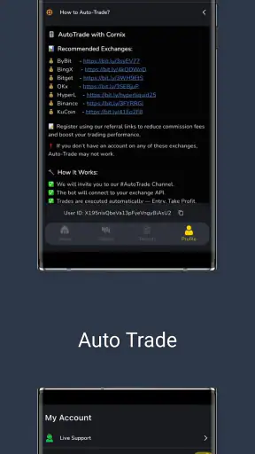 Crypto Signals Golden screenshot