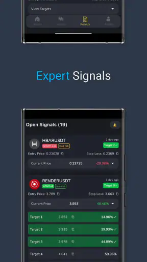 Crypto Signals Golden screenshot