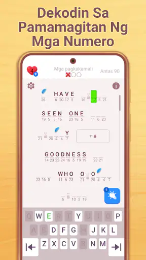 Cryptogram: Search Logic Word screenshot