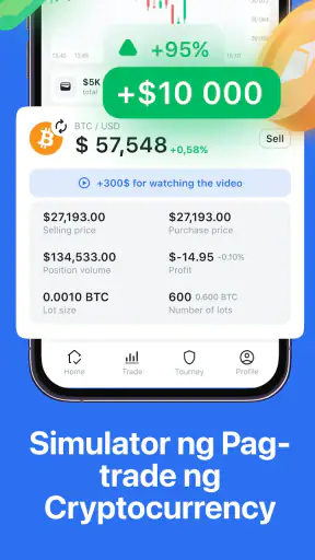 Cryptoguru: Trading Simulator screenshot