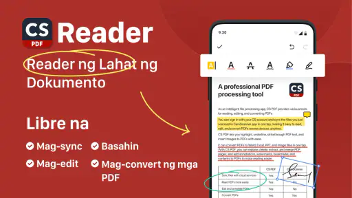 CS PDF Reader: PDF Editor screenshot