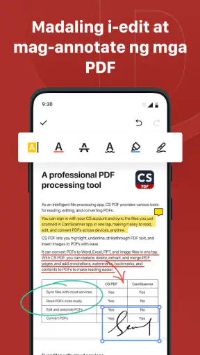 CS PDF Reader: PDF Editor screenshot