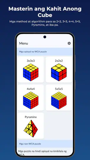 Cube Guide - Rubik's Cube algs screenshot