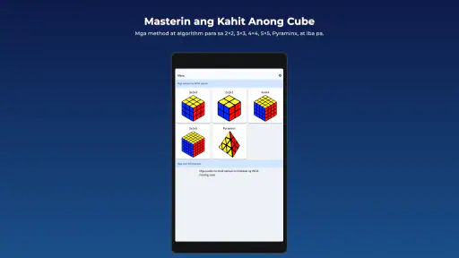Cube Guide - Rubik's Cube algs screenshot